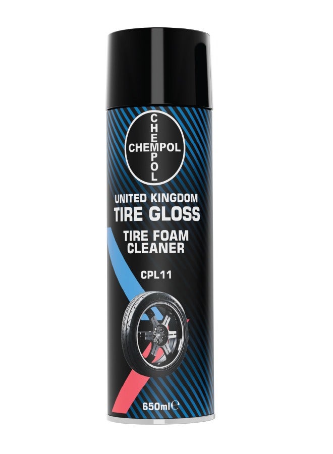 Tire Gloss Foam Cleaner
