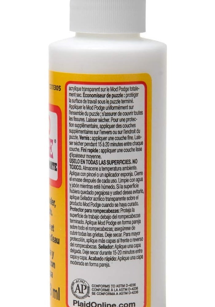 Mod Podge MATTE Waterbase Sealer, Glue & Finish - 4 oz (118 ml) - Image 2