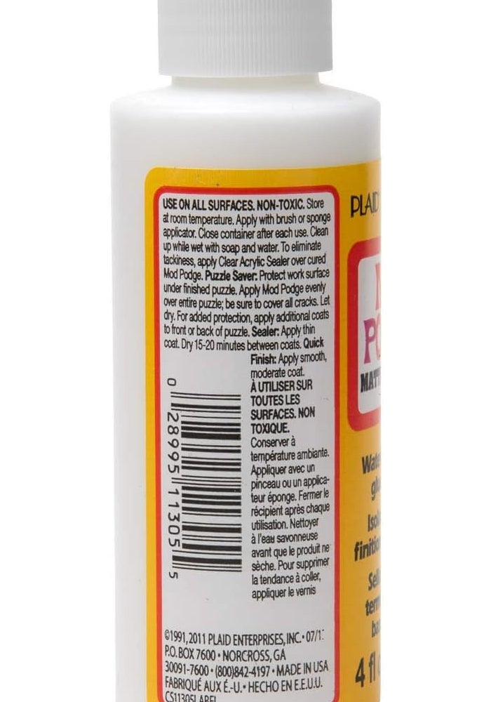Mod Podge MATTE Waterbase Sealer, Glue & Finish - 4 oz (118 ml) - Image 3