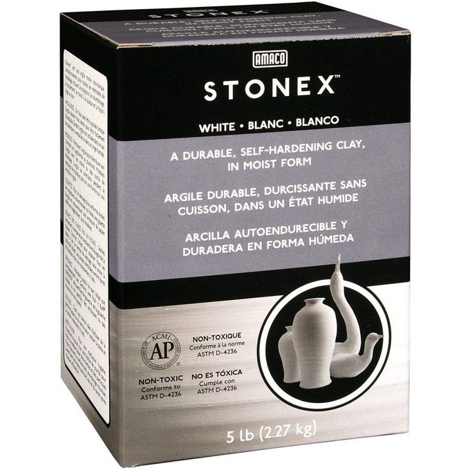 Amaco Stonex Self-Hardening Clay, 5 lbs. - Image 4