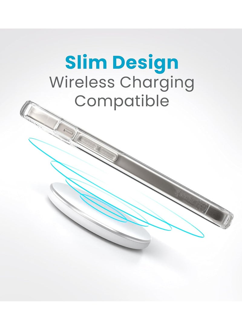 Speck Presidio Perfect-Clear iPhone 15 Case - Clear - Image 5