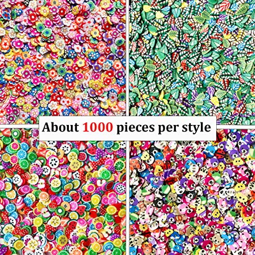 EHOPE 10000 PCS Nail Art Slices Fruits Slices Polyme Slices DIY Fruit Nail Art Supplies Making Kit Decoration Arts Crafts for Nail Art and Cellphone Decorations - Image 3