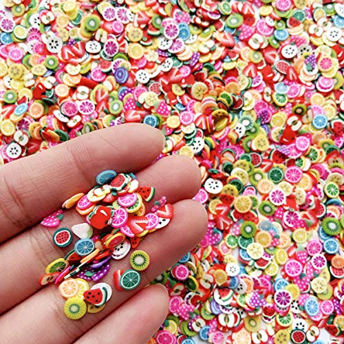 EHOPE 10000 PCS Nail Art Slices Fruits Slices Polyme Slices DIY Fruit Nail Art Supplies Making Kit Decoration Arts Crafts for Nail Art and Cellphone Decorations - Image 2