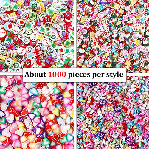 EHOPE 10000 PCS Nail Art Slices Fruits Slices Polyme Slices DIY Fruit Nail Art Supplies Making Kit Decoration Arts Crafts for Nail Art and Cellphone Decorations - Image 4