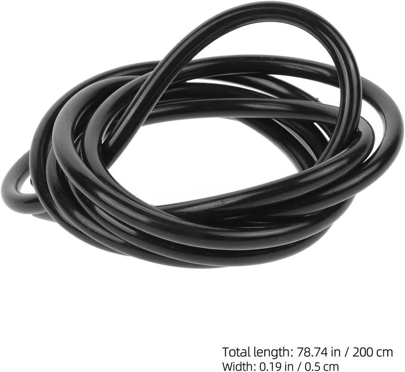 Windshield Washer Hose Kit with 2m Car Wiper Hose and 8 Connectors Set for Windshield Cleaning and Washer Replacement - Image 2
