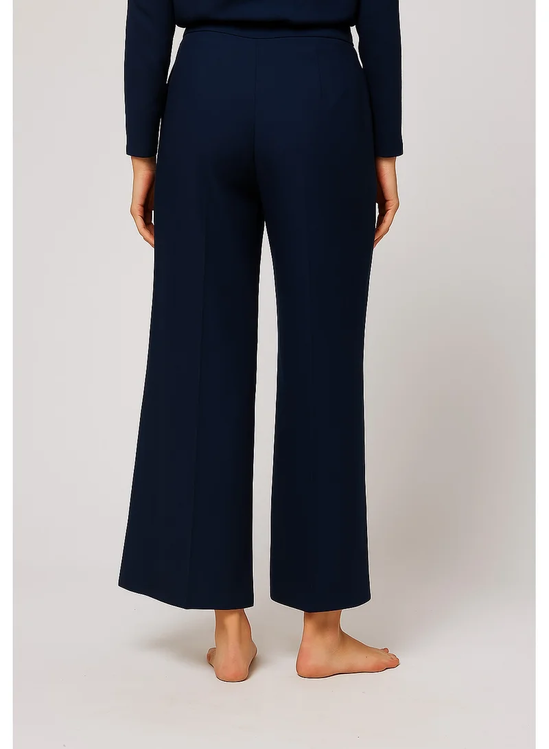 Ashita Fernandes High-Rise Linen Blend Trousers