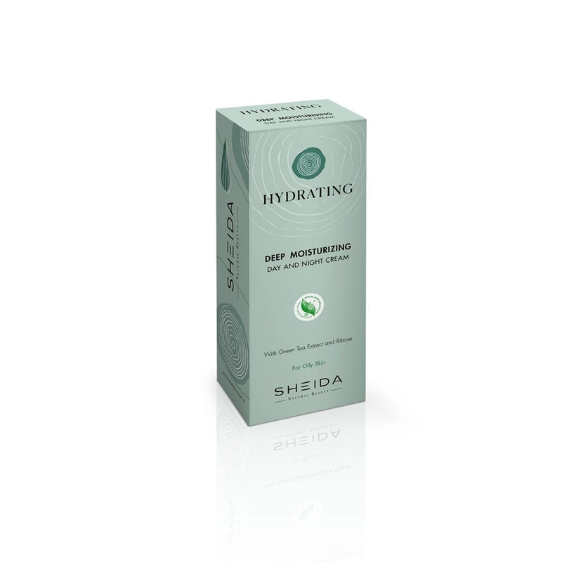 Sheida Hydrating Intensive Moisturizing Daily Care Cream 75ml - For Oily Skin - Image 2