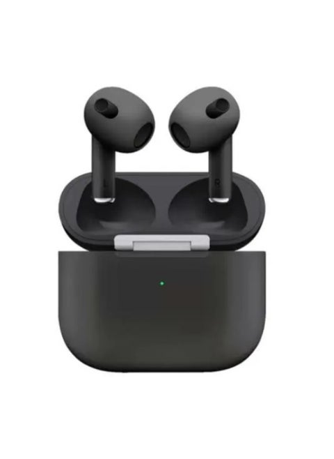 Air-4 Wireless Bluetooth Earbuds Apple & Android Compatibility Built-in Microphone True Wireless Earbuds in-Ear Bluetooth Headphones Earphones Auto Power On/Off Touch Control Black
