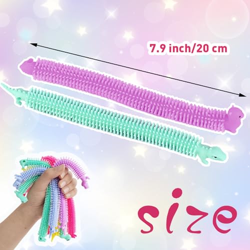 Juuxncgv 50 PCS Stretchy Fidget ToySensory Fidget Stretch ToysColorful Sensory Stress Fidget Toys for Kids and Adults Stress ReliefGoodie Bag FillersParty Favor - Image 5