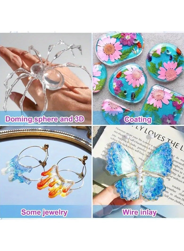 Ready For Chai راتنج الإيبوكسي بنسبة 2:1 1.5 كجم 8 ساعات تجفيف راتنج سريع التجفيف راتنج عالي الجودة سائل - Image 2