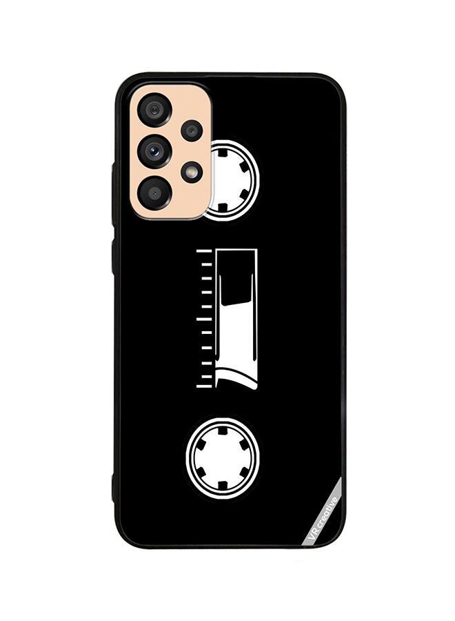 VR CREATIVE Protective Case Cover For Samsung Galaxy A33 5G Cassette Tape Design Multicolour - Image 1