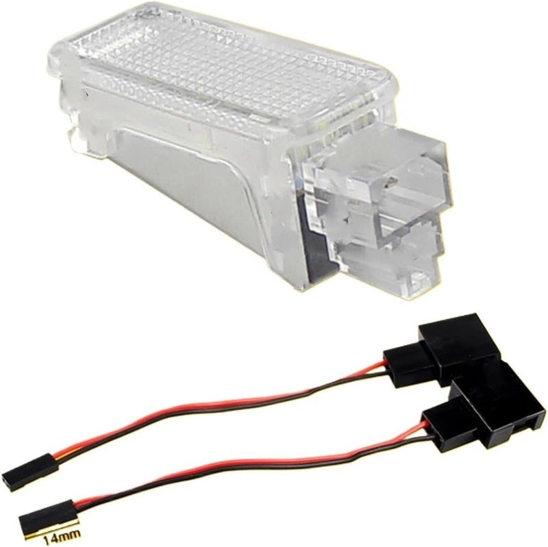 Wivplex 2PCS Car White LED Courtesy Light Lamps - Image 1