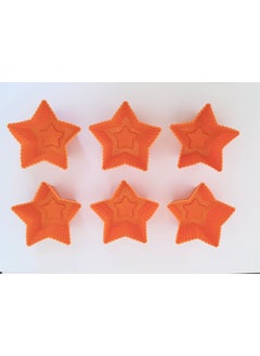 Bybirgül Orange 12 Piece Silicone Mini Star Cake Mold, Muffin Mold 12 Pieces - pzsku/ZD615A0753929582BC189Z/45/_/1725725419/c1f6889c-408a-4e5e-8881-768360c5a1fc