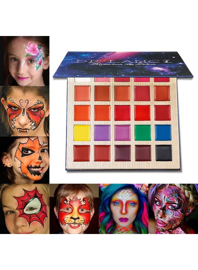 DE'LANCI 25 Color Lipstick Palette - Multishade Cream Lip Gloss Makeup Palette Professional Cosmetic Lip Contouring Kit - Image 1