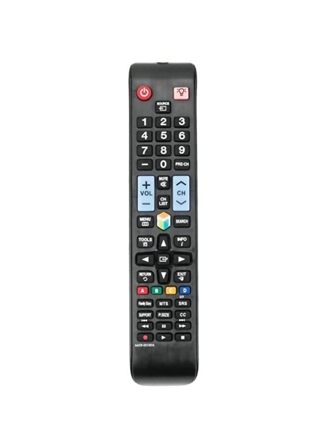 Zaboon - AA59-00580A Replace Remote Control Fit for Samsung TV LED HDTV UN40ES6150F UN32EH5300 UN40EH5300 UN46ES6150F UN40ES6100F UN46EH5300 UN46ES6100 UN39EH5300 - Image 1