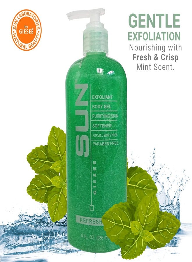 Sun Laboratories by Giesee Sun Labs Exfoliating Gel for Soft Skin - 1 8 Oz. Bottle with Exfoliating Gloves - Image 2