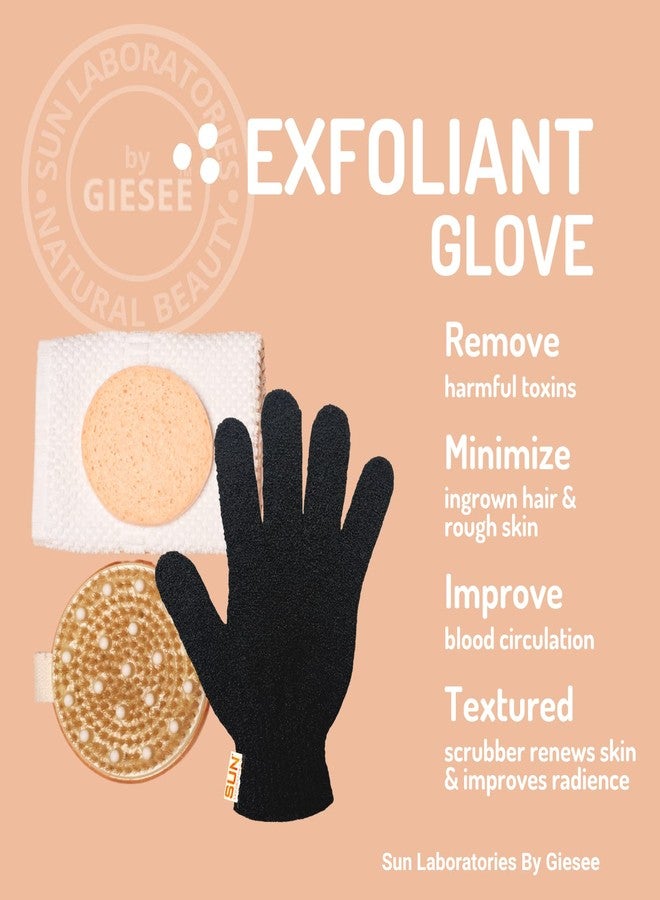 Sun Laboratories by Giesee Sun Labs Exfoliating Gel for Soft Skin - 1 8 Oz. Bottle with Exfoliating Gloves - Image 4