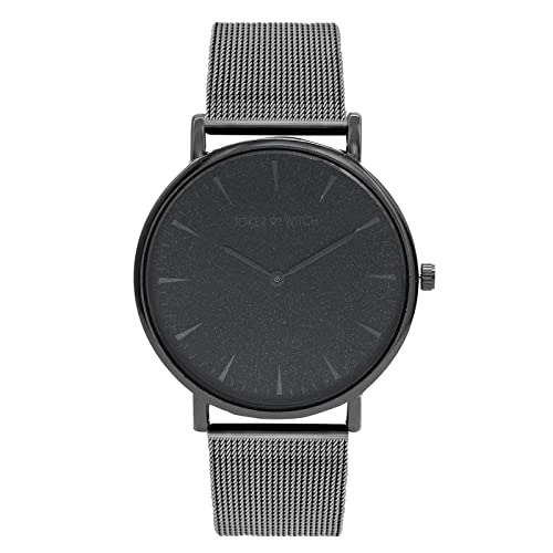 Joker & Witch Phile Black DIAL Metallic Analog Watch for Men - Image 1