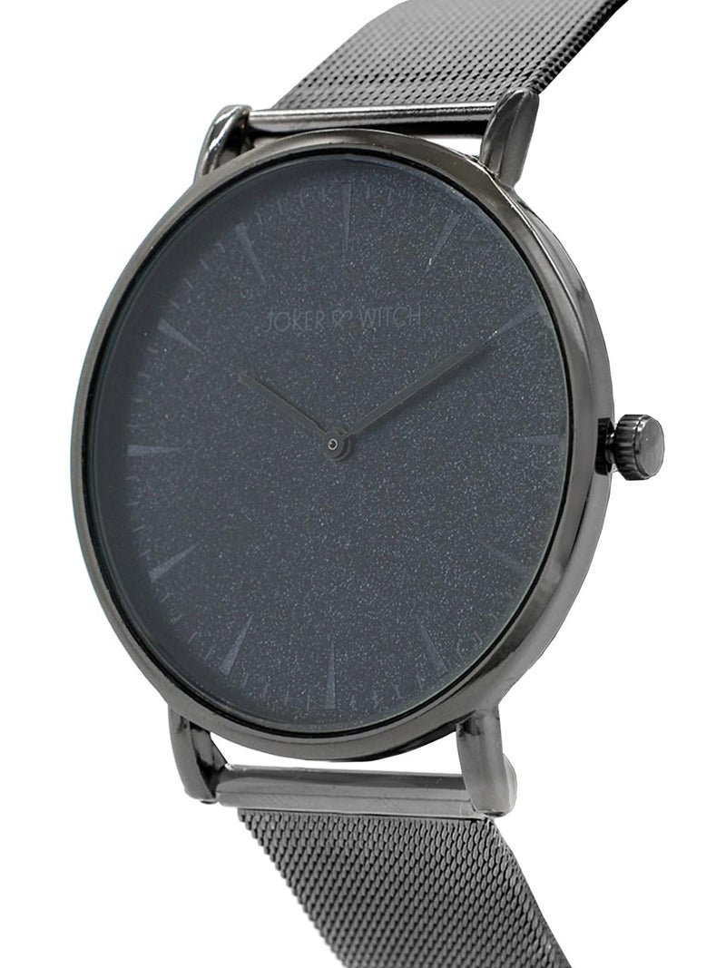 Joker & Witch Phile Black DIAL Metallic Analog Watch for Men - Image 2
