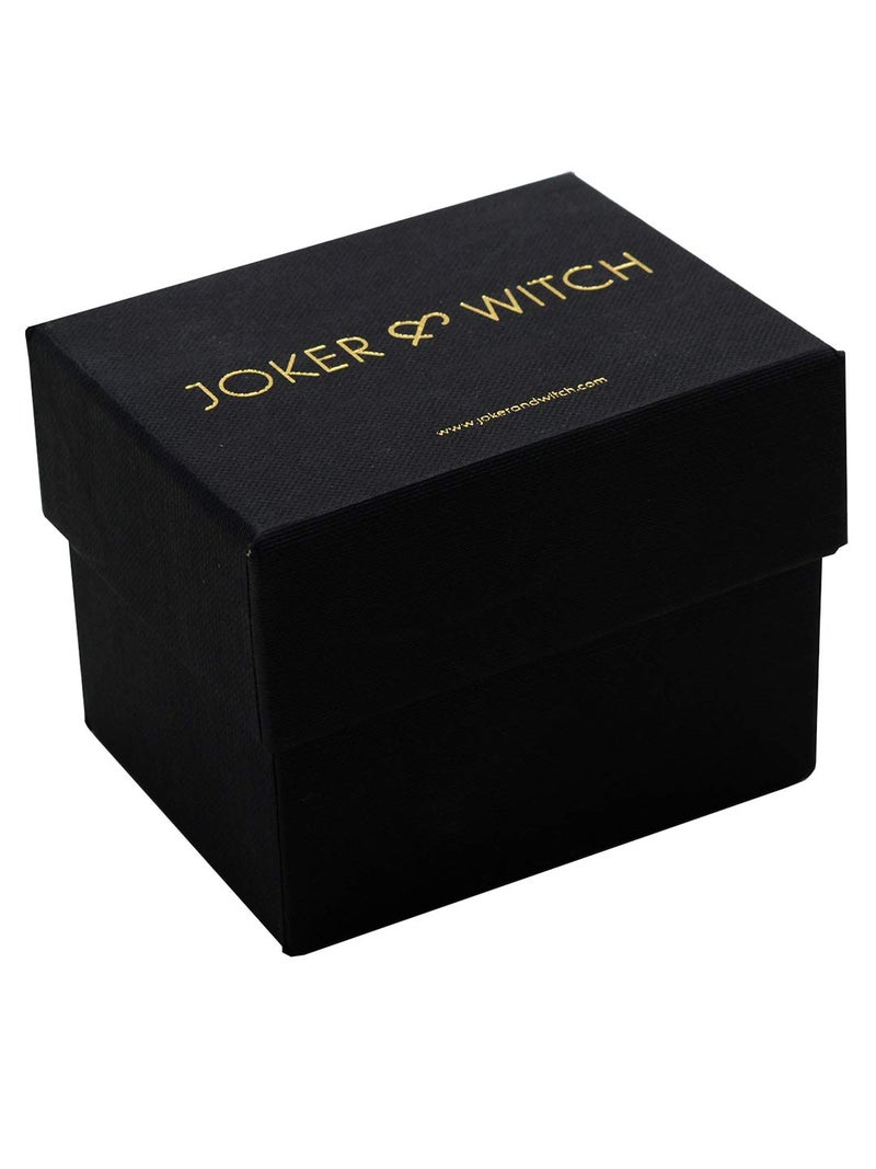 Joker & Witch Phile Black DIAL Metallic Analog Watch for Men - Image 5