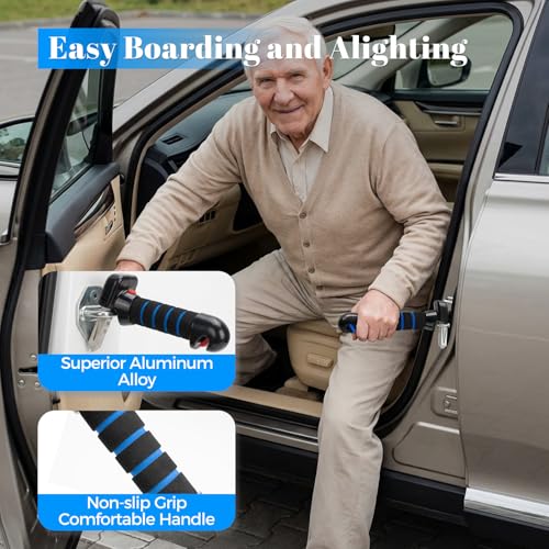 Tzuoen Car Door Handle for Elderly Mobility Car Handle Assist Multifunction Automotive Grab Handles Car Cane for Seniors and Handicapped - Image 3