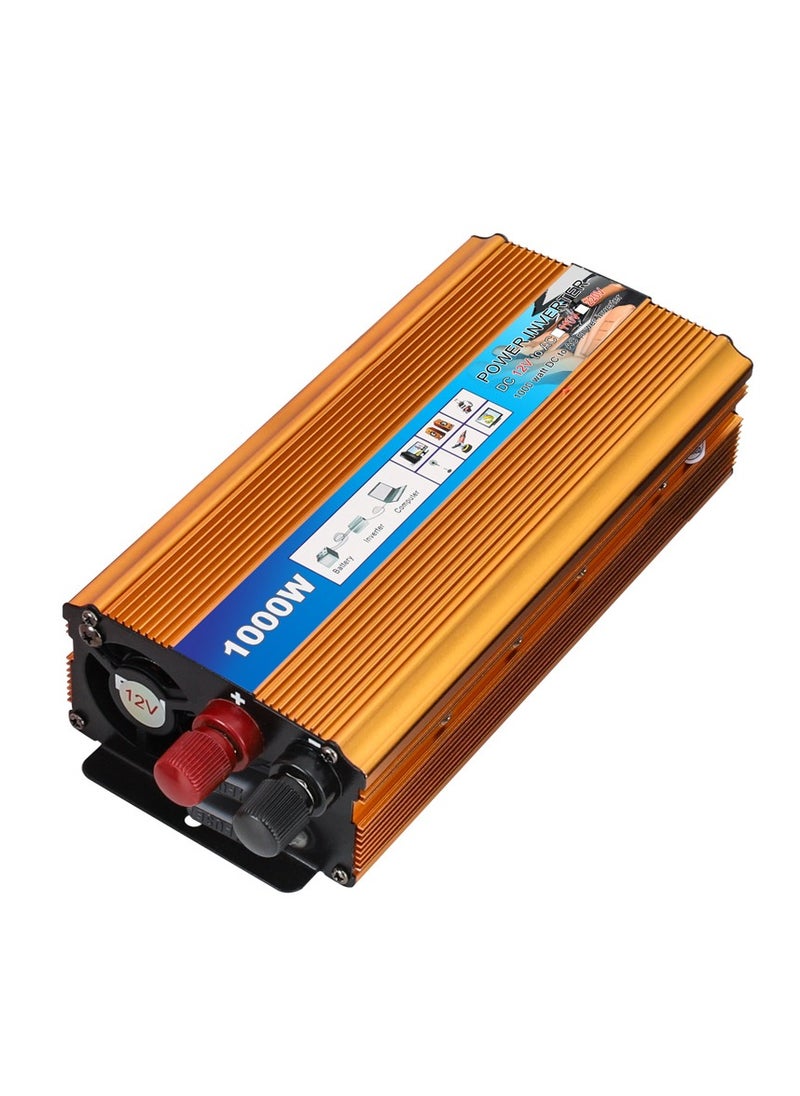 Car Power Inverter From 12V To 220V With a Capacity Of 1000 W