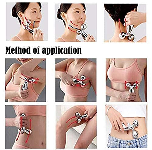 WEPTIX® 3D Body Massager & Facial Massager With Gau Sha Stone - 3D + Stone - Image 5