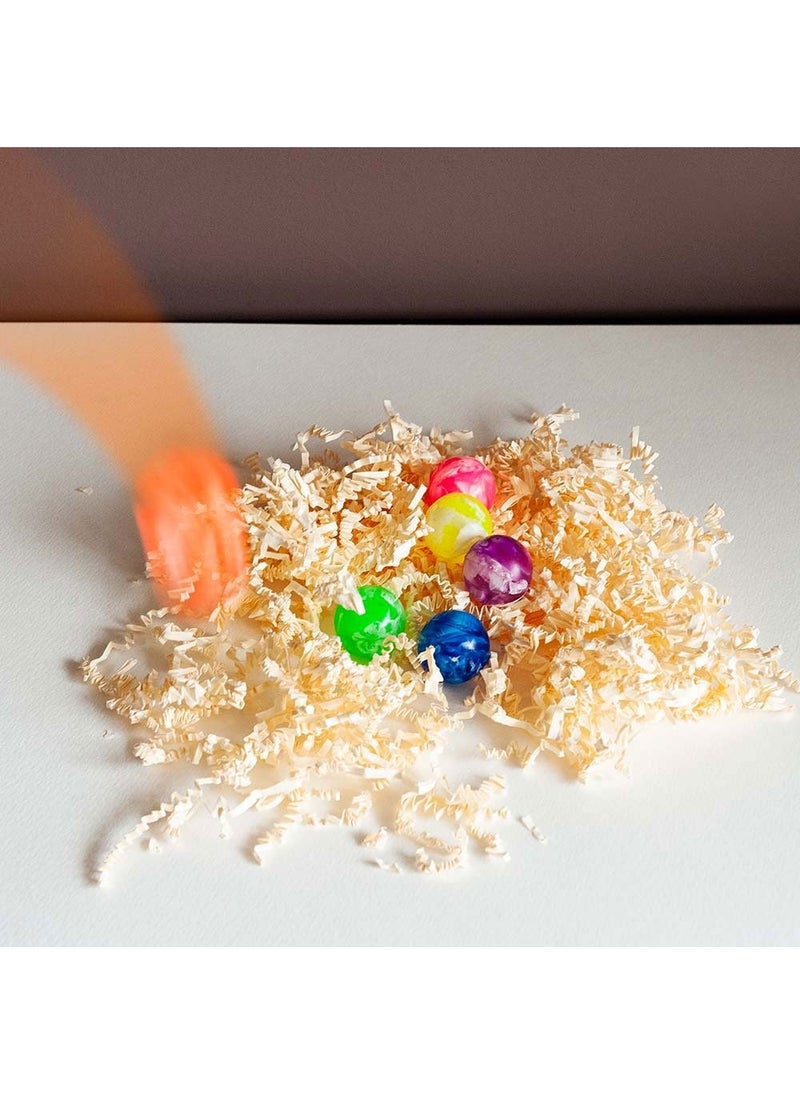 BOLAND Marble Bouncy Balls Rubber Multicolor 3cm 6-Pack - Image 2