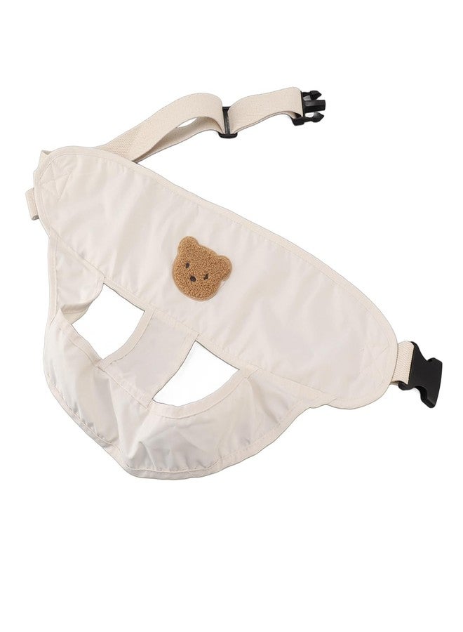 BTSEURY Baby Chair Harness,Soft Length Adjustable Breathable Baby Feeding Safety Seat Strap Portable Cute Harness Belt for Outdoor (Khaki) - Image 3