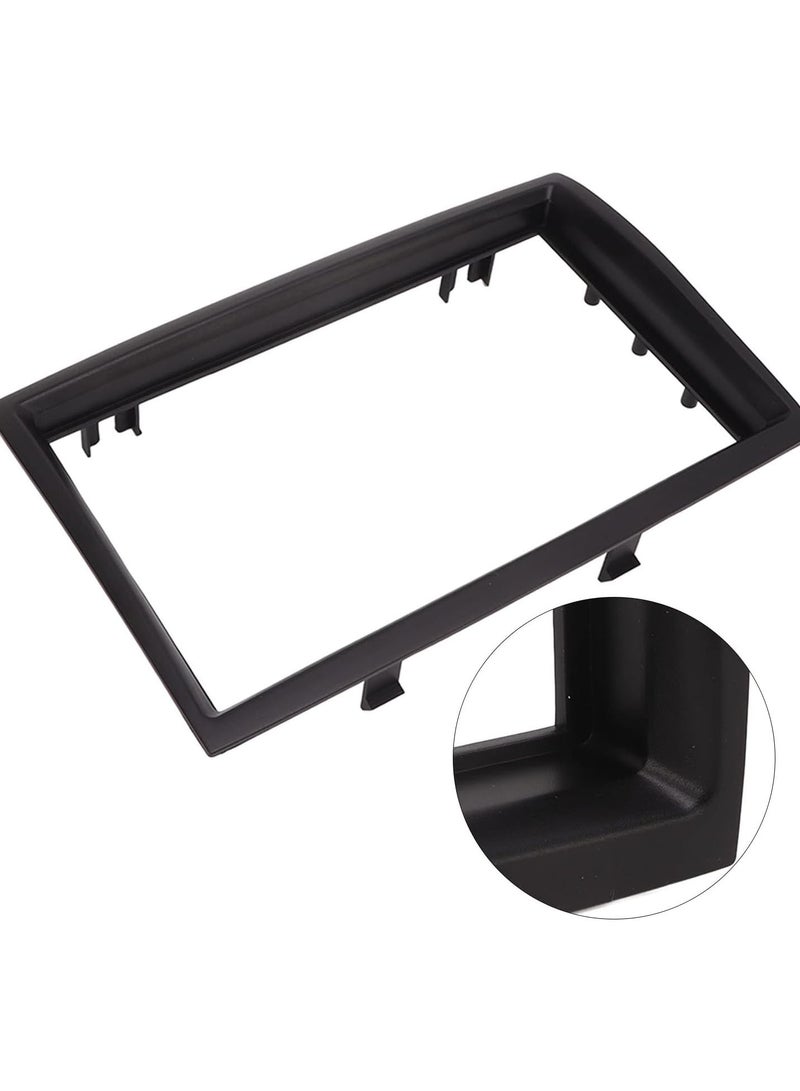 GGOOT Radio Fascia Panel Frame Fit for Citroen Jumper 2006+, 2 Din Car Stereo Fascia Radio Fascia Panel Frame Black Replacement - Image 5