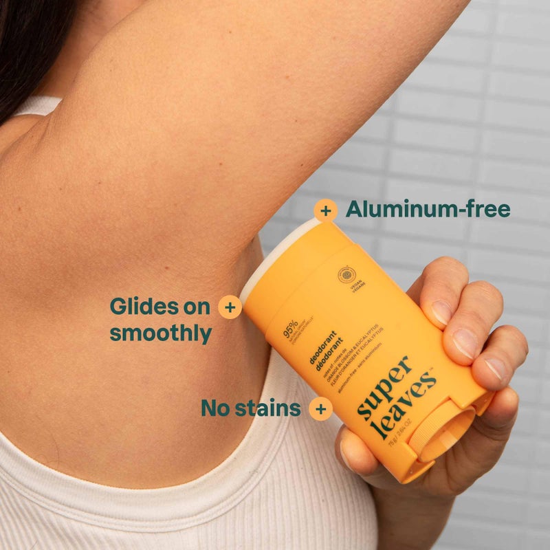 ATTITUDE Aluminum Free Deodorant, Natural Origin Ingredients, EWG Verified, Odor Control With Baking Soda, Twist & Glide, Dermatologically Tested, Vegan, Orange Blossom & Eucalyptus, 2.64 Oz - Image 4
