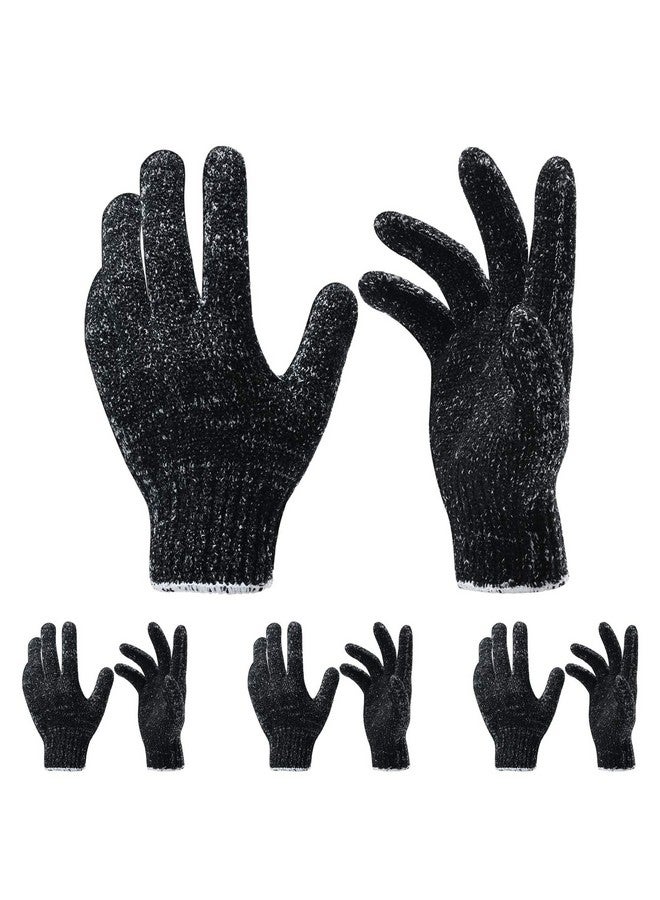 OUELICHE 4 Pairs 8 Pcs Exfoliating Gloves For Shower Premium Bath Gloves Body Scrubber Gloves For Shower Spa Massage Body Scrubs Remove Dead Skin Deep Cleaning  - Image 2