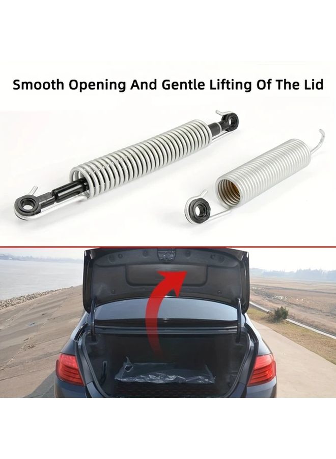 Left Trunk Shock Absorber with Spring for Sedan 2002 2010 Durable Practical - Image 3