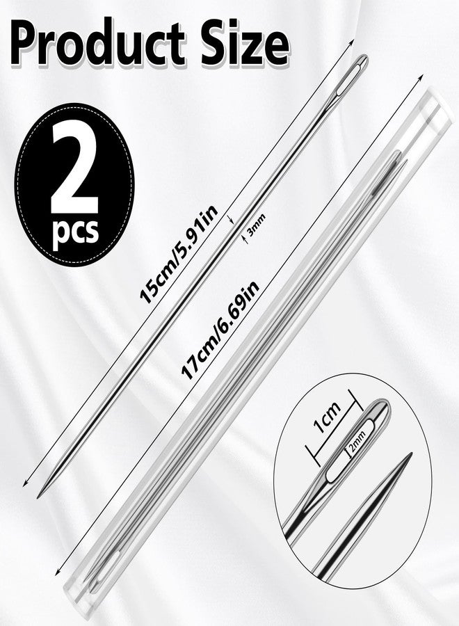 JUPEAN 2 Pcs Upholstery Needle 15cm - Image 2