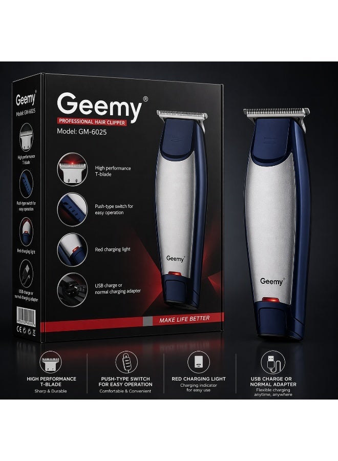 جيمي ماكينة حلاقة لاسلكية احترافية تحديد Geemy GM-6025 - Image 1
