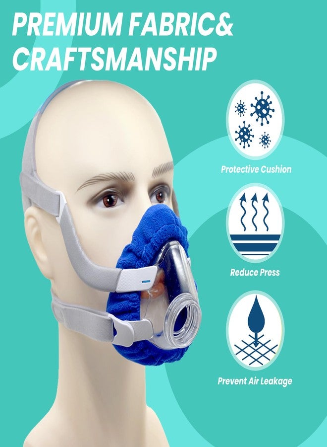 NATAKU 4-Pack Small Mask Liners Compatible with Cpap' Masks Cushion Comfortable Reusable Cushioned Covers, Absorb Facial Oils and Moisture to Improve Mask Wear Comfort - Image 2