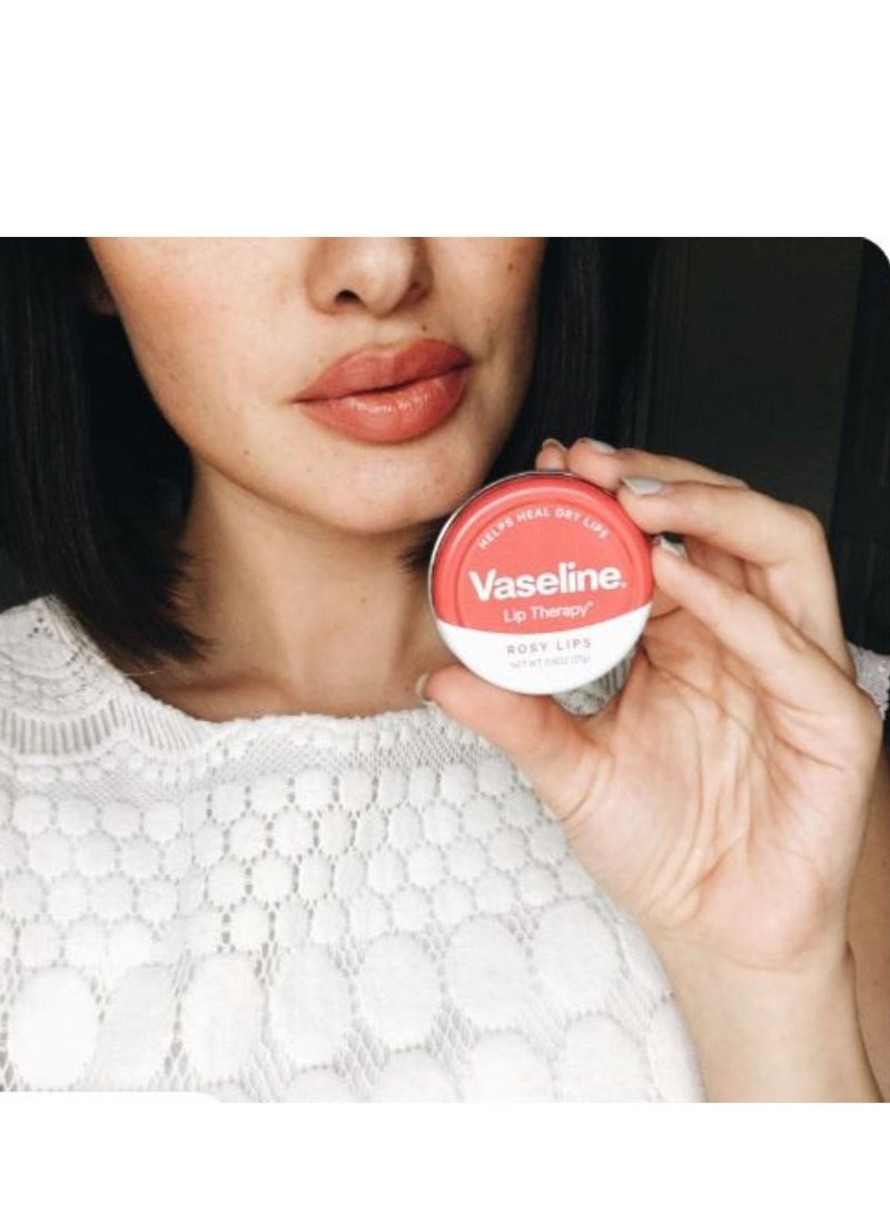 Vaseline Lip Therapy, Pink Lip Balm - Image 2