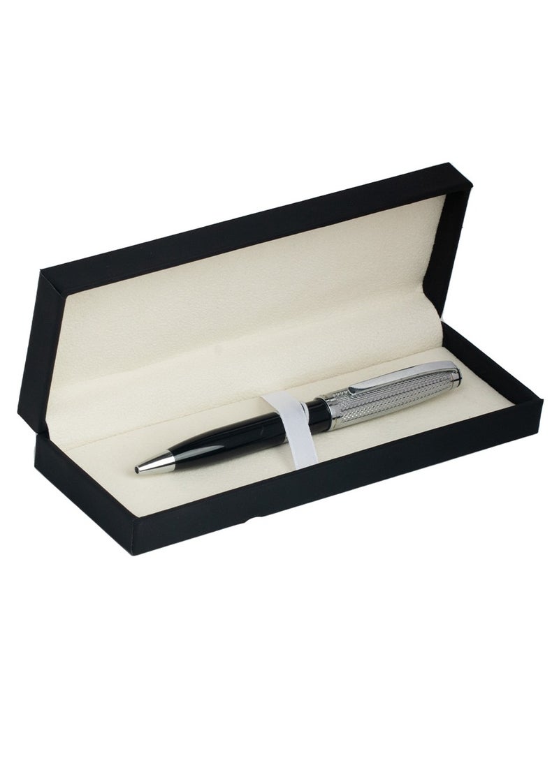 RS RS men's pen with a modern and simple design in silver and black  - Image 4