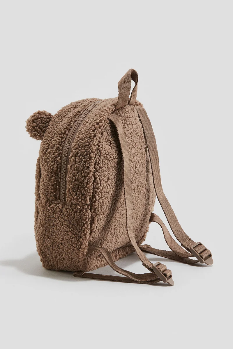 اتش اند ام حقيبة ظهر منفوشة بزخارف