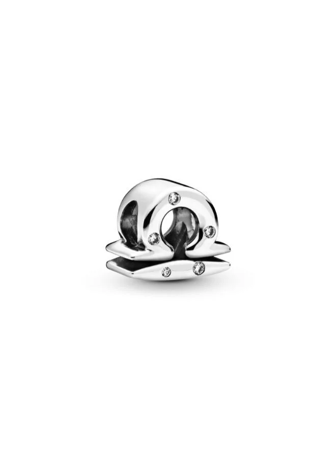 باندورا Sparkling Libra Zodiac Charm