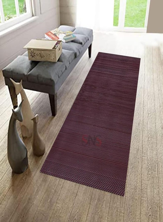 Nexora Anti Skid & Multipurpose Bathroom Mat| Shower Mat| Carpet| Rugs| Doormat| Rainmat| Swimming Pool Mat||Wine,2x20ft - Image 3