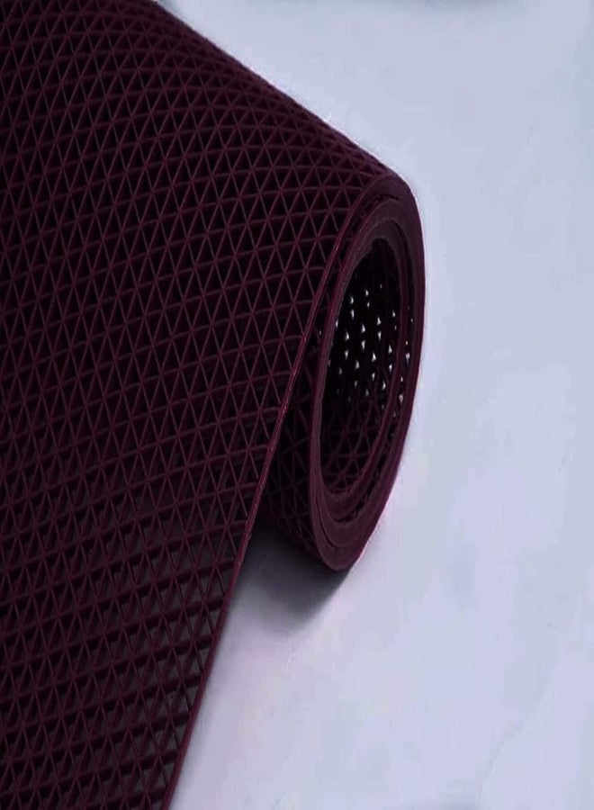 Nexora Anti Skid & Multipurpose Bathroom Mat| Shower Mat| Carpet| Rugs| Doormat| Rainmat| Swimming Pool Mat||Wine,2x20ft - Image 1