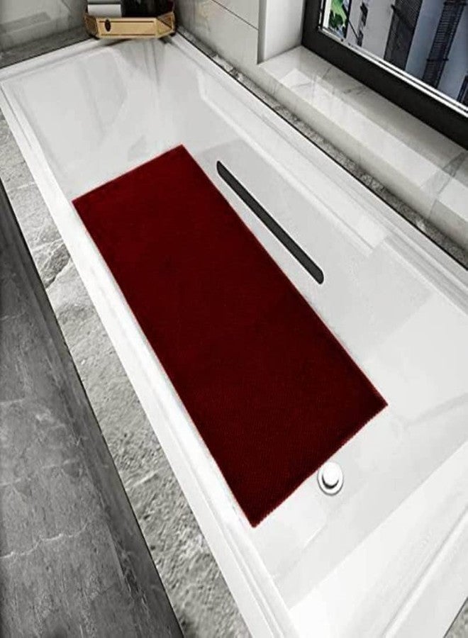 Nexora Anti Skid & Multipurpose Bathroom Mat| Shower Mat| Carpet| Rugs| Doormat| Rainmat| Swimming Pool Mat||Wine,2x20ft - Image 5