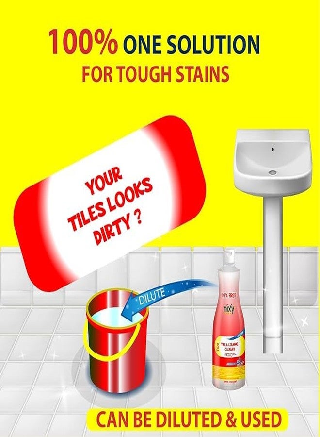 Nixy shots 60 ml and 1 L Nixy Tile cleaner & Descaler (Combo) - Image 4