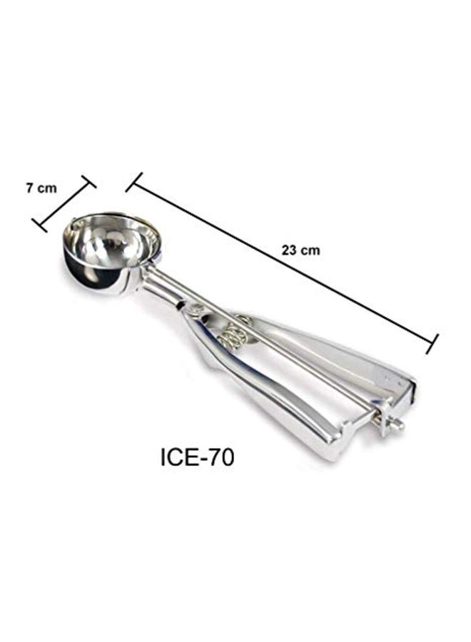 Ice Cream Scoop Silver 2.8inch - Image 3