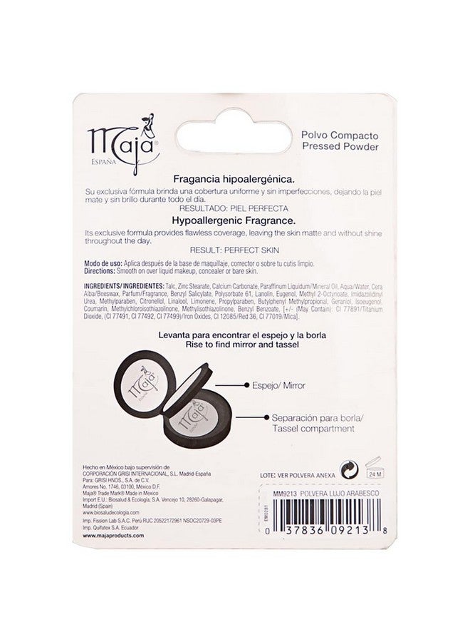 Maja Compact Cream Powder, Arabesco, 0.53 Ounce - Image 2