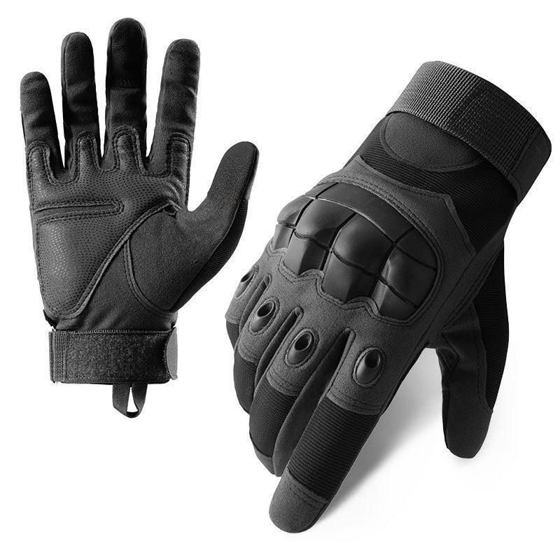 Tactical Gloves Z908 Full-Finger Military Protection Gear Z908 Black 
