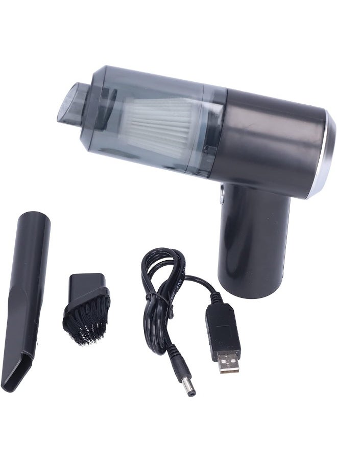 Generic Vacuum Cleaner, Black Dry Wet Dual Purpose Car Vacuum Cleaner for Car for Home  - Image 1