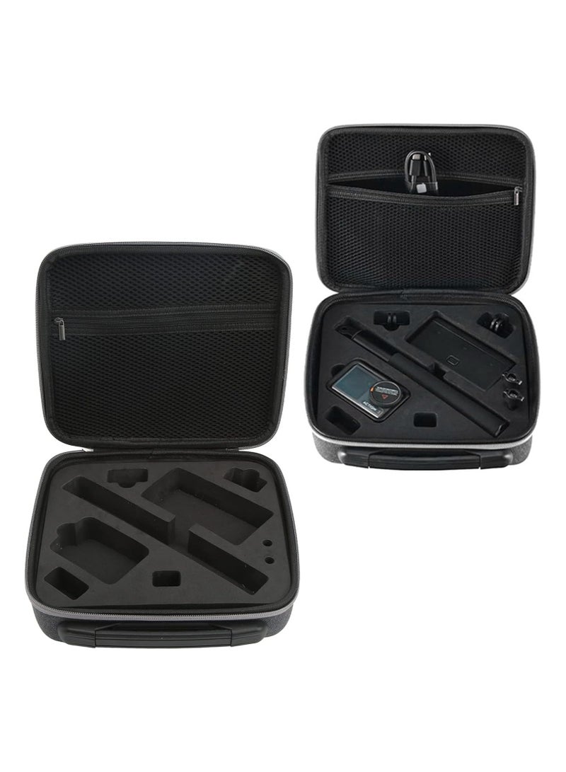 Anywinr Carrying Case Compatible with DJI Osmo Action 4 / Action 3 Camera – Storage Bag for Battery Charger, Selfie Stick, and Accessories, Portable Shockproof Handbag – Travel Camera Bag – Camera Accessories Organizer - Image 5