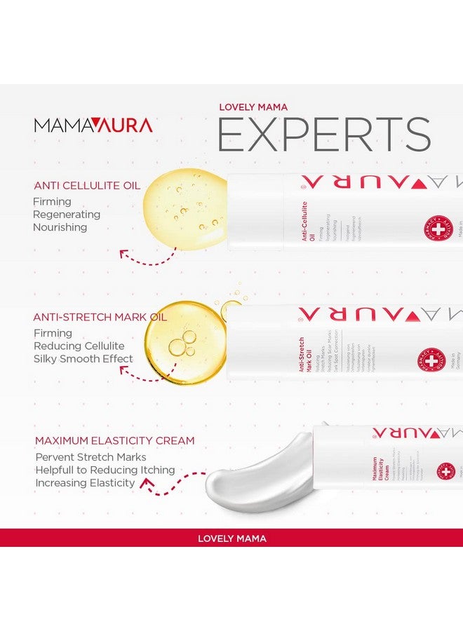 MAMAAURA Cellulite Oilshapes & Firms The Silhouette Skin Tightening For Legs Arms & Body Reducing Cellulites Free Of Caffein Rich Natural Oils & Vitamin Complex Made In Germany - Image 2